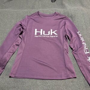 Huk Violet Long-Sleeve Fishing Shirt